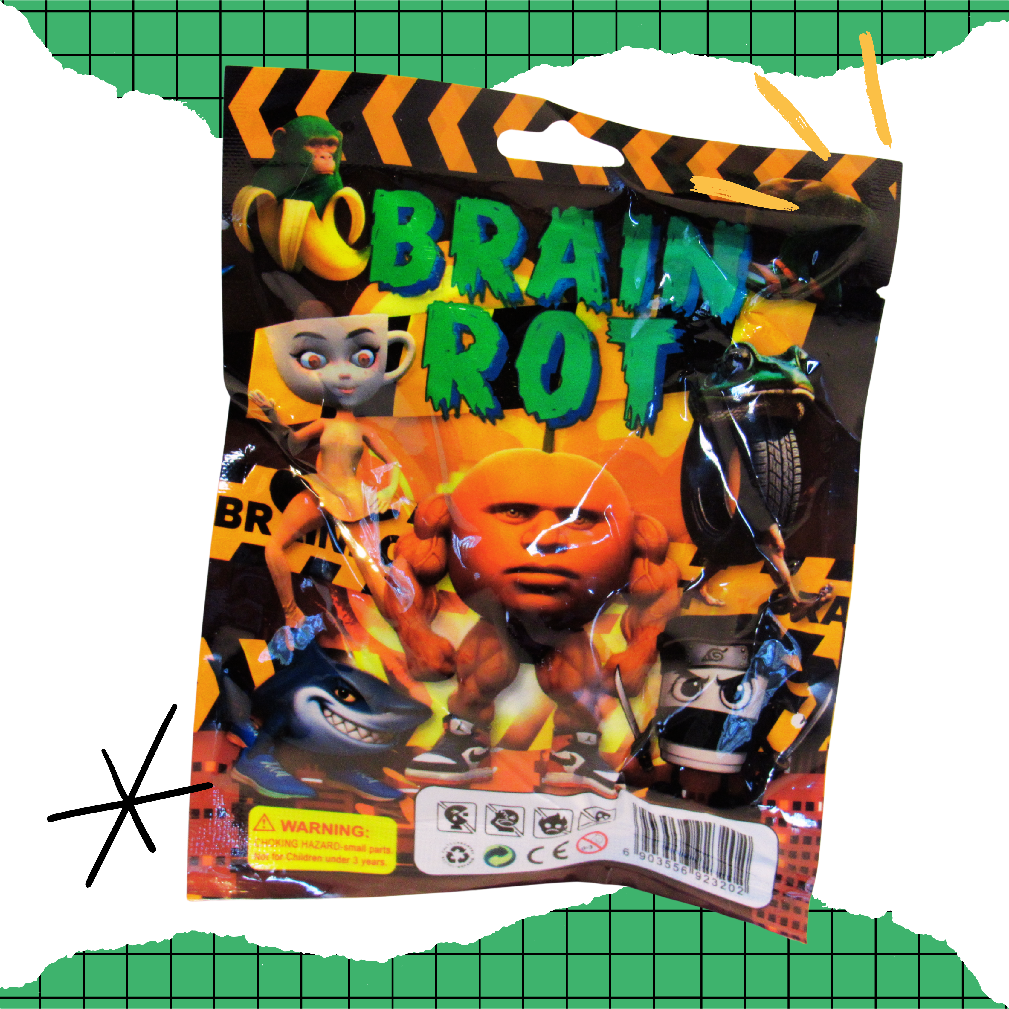 SORPRESA BRAIN ROT - Figuras Coleccionables-