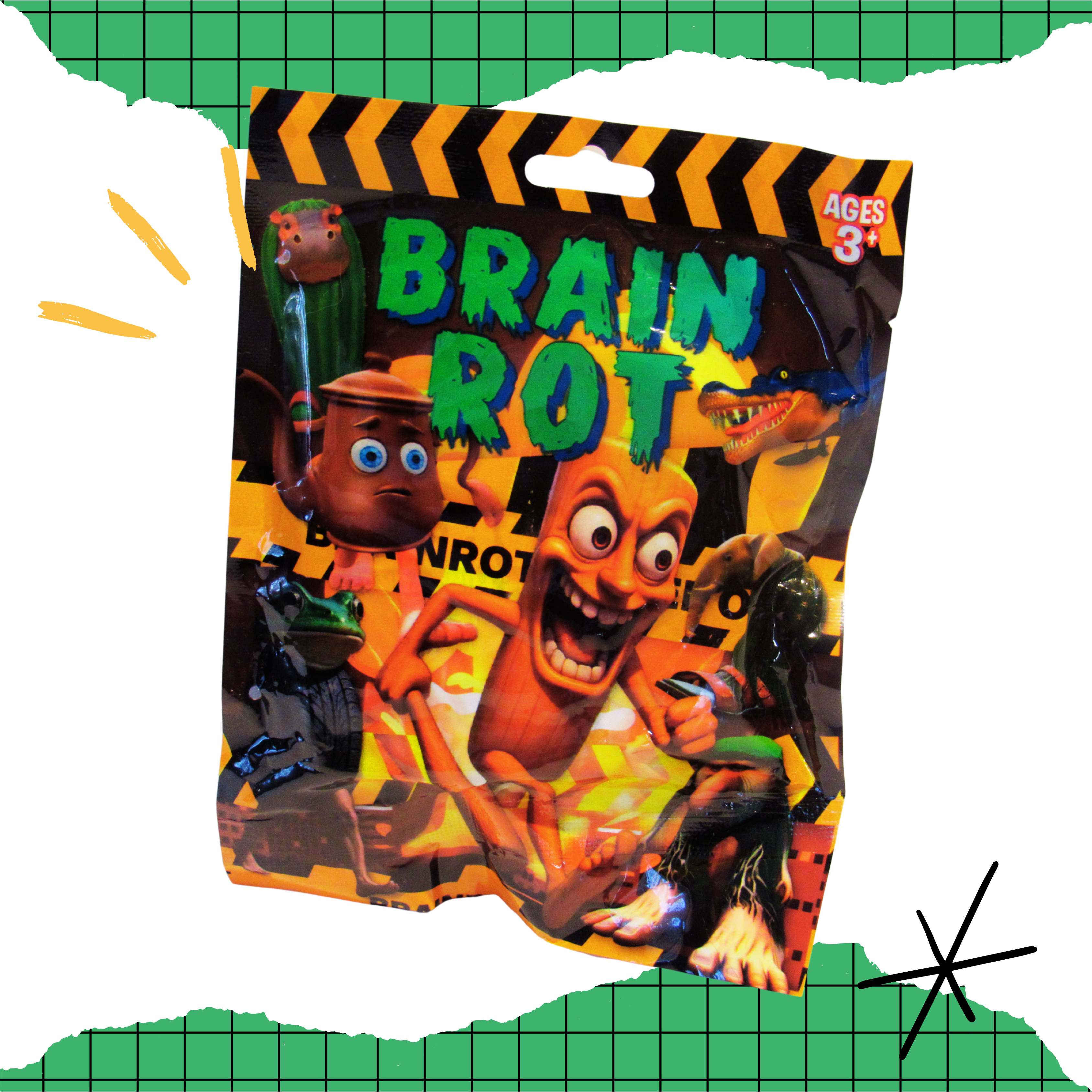 SORPRESA BRAIN ROT - Figuras Coleccionables-